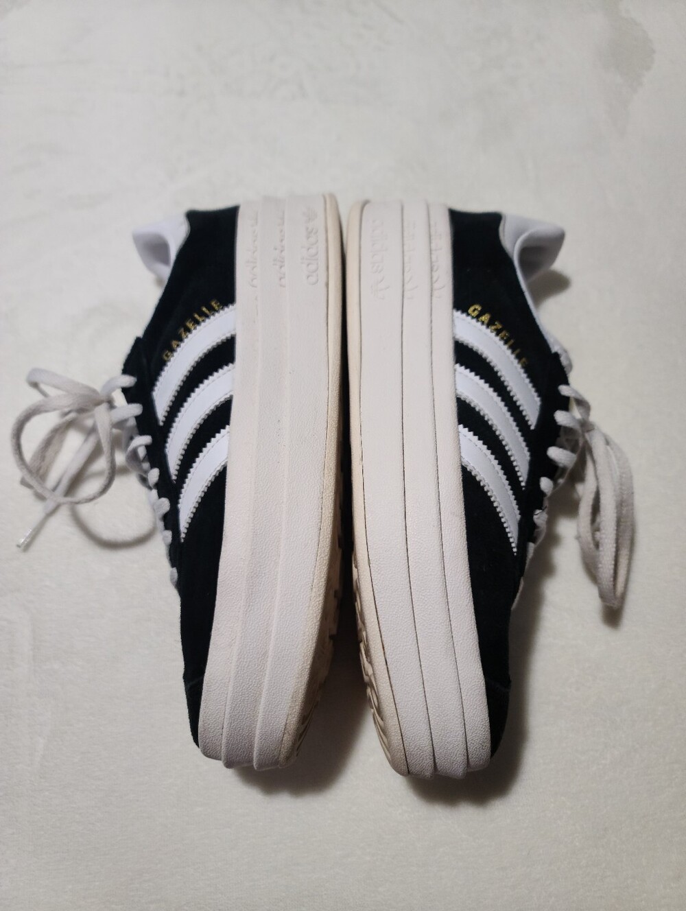 Adidas Gazelle Womens Size 8 Black - Picture 7 of 8